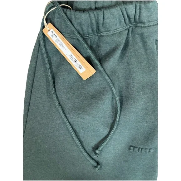 Skims Spruce Green Classic Straight Leg Pant Size Small NWT - Picture 5 of 9